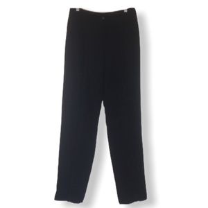 BOGO Harvé Benard slacks pleated lined black 10